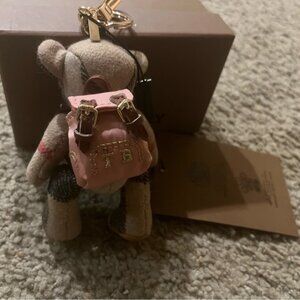 Burberry Rucksack Bear Keychain Rare!